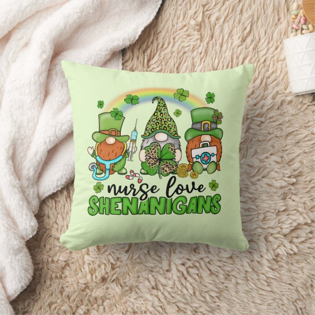 Liebe Shenanigans St. Patrick's Kissen (Decke)