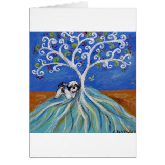 Liebe Shih Tzu Spritual Baum