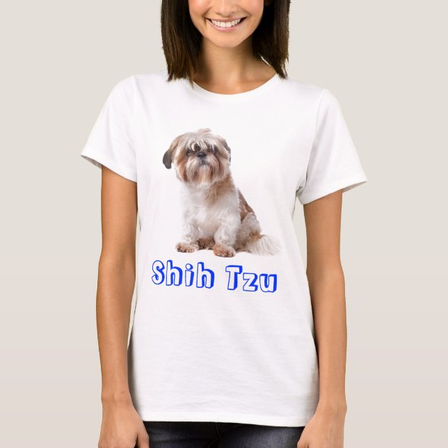Liebe Shih Tzu Welpe Hund Das Hemd T-Shirt (Vorderseite)