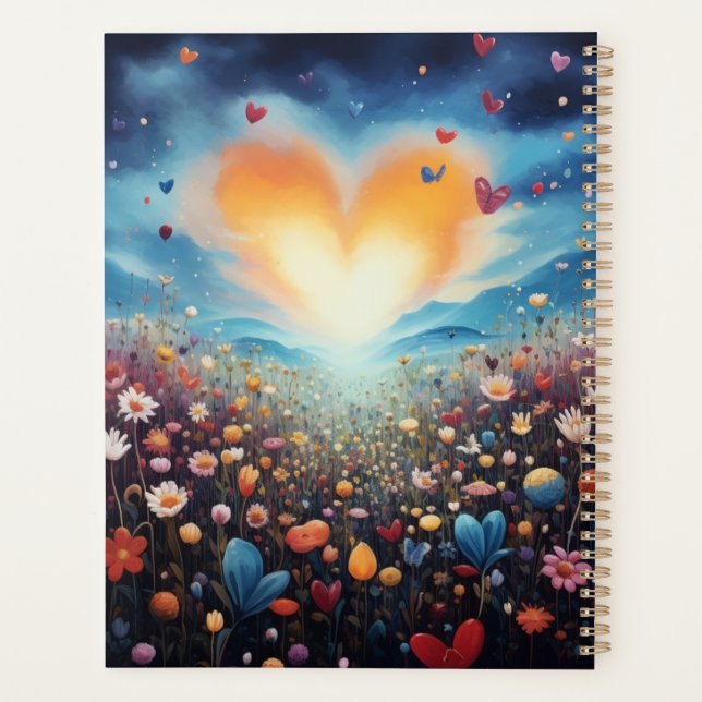 Liebe Shines Bright-Planer, nicht aktualisiert, Ka Planer (Rückseite)