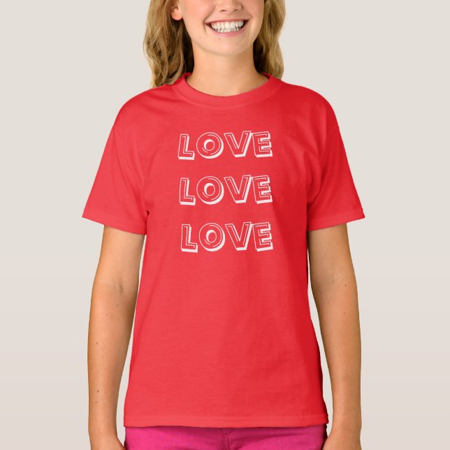 Liebe Shirt (Vorderseite)