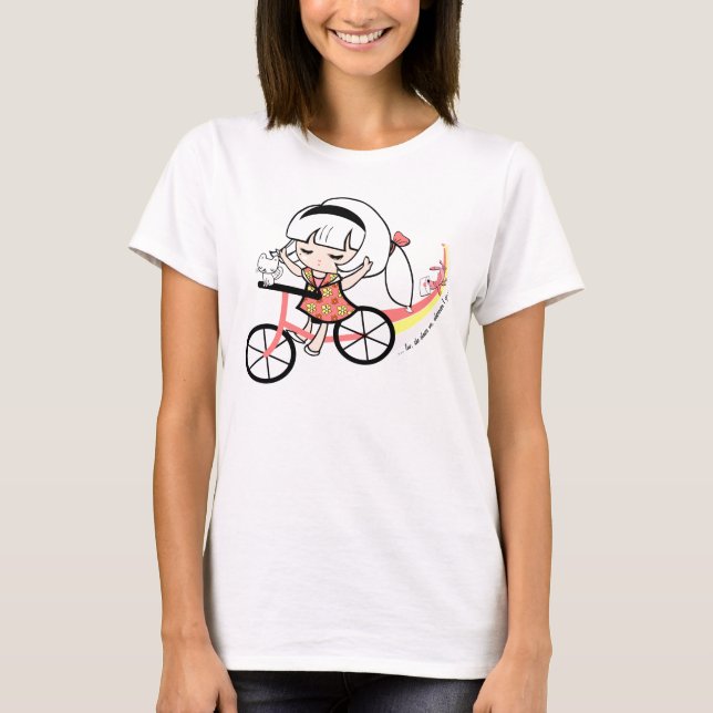Liebe "Shokio" mit Kimi Bardot T-Shirt (Vorderseite)