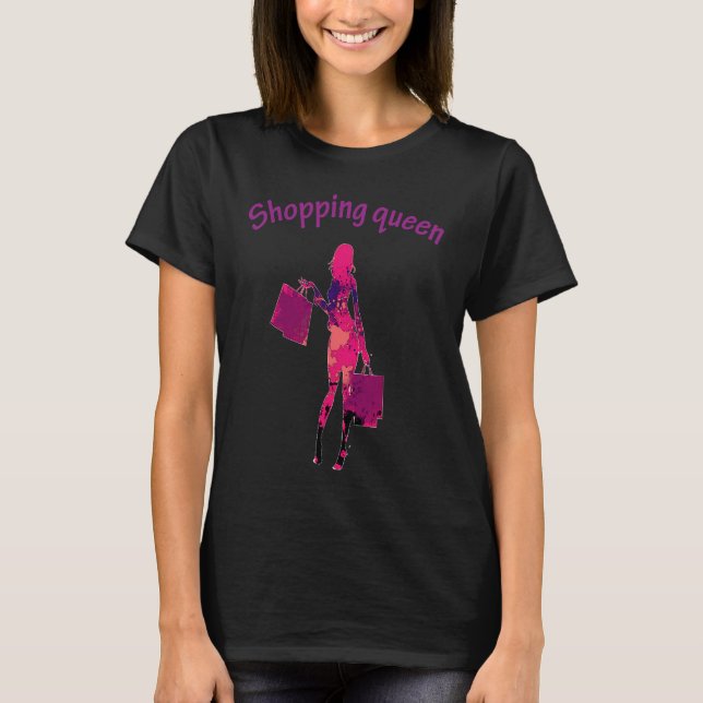 Liebe Shopping für Mädchen oder Frauen T-Shirt (Vorderseite)