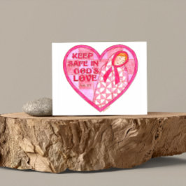 Liebe "Sicher in Waren" Inspiration Postkarte beha