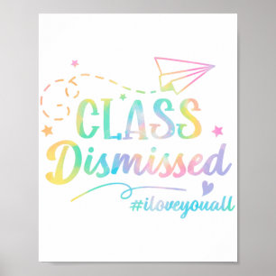 Liebe Sie alle können am letzten Tag der Schule 1  Poster