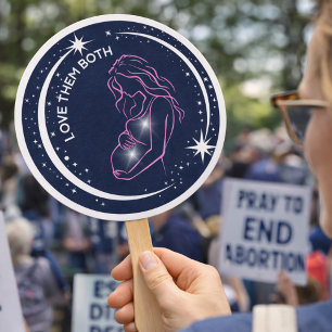 Liebe Sie Beide Pro-Life-Kirche oder Veranstaltung Fächer