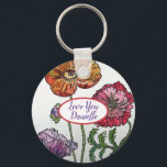 Liebe Sie benennen Red Poppies Wasserfarben Schlüs Schlüsselanhänger<br><div class="desc">Liebe Sie benennen Rot-und Rosa-Pole Wasserfarbe Schlüsselring. Ein tolles Geschenk für Ihren Liebsten,  basierend auf einem meiner originalen Aquarellbilder.</div>