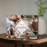 Liebe Sie Daddy Foto Collage Vater Halten Sie sich Fotoplatte<br><div class="desc">Unsere Liebe You Daddy Foto Collage Vater Keepake Custom Plakette ist ideal für ein Vatertag Geschenk oder ein Geschenk für jeden während der Ferien. "DADDY" wird mit der Möglichkeit geschaffen, zu Vater, Mama, Mami oder Großeltern zu wechseln, wer auch immer Sie wollen! Dann fügen Sie Namen oder eine besondere Nachricht...</div>