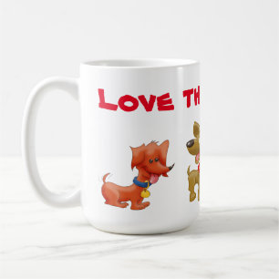 Liebe sie Dawgs! Kaffeetasse