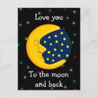 Liebe Sie den Mond und zurück