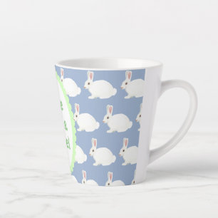 Liebe Sie eine Latte White Bunny Latte Tasse