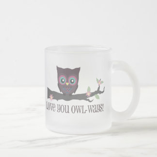 Liebe Sie Eule-Weisen! Mattglastasse