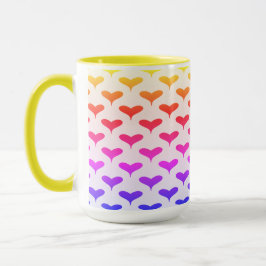 Liebe Sie farbenfroh extra groß Tasse