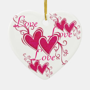 Liebe Sie Geschenk Sammlung Keramik Ornament