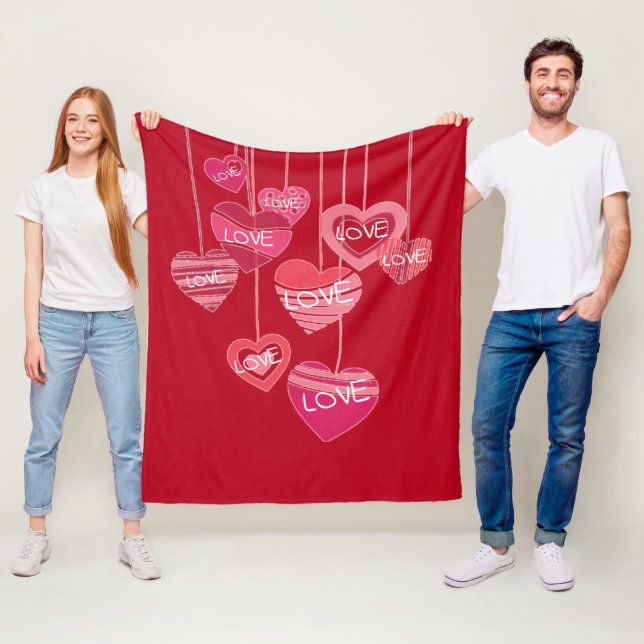 Liebe Sie Geschenkkollektion - Fleecedecke (Beispiel)