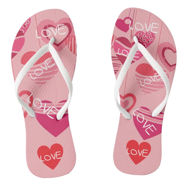 Liebe Sie Geschenkkollektion Ladys Flip Flops (Fußbett)