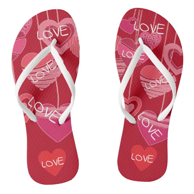 Liebe Sie Geschenkkollektionen Ladys Flip Flops (Fußbett)