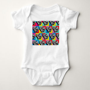 Liebe Sie: Handschrift Valentine Baby Strampler
