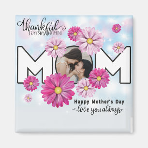 Liebe Sie immer Mama Custom Mütter Tag Foto Magnet