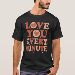Liebe Sie jeden Minute Valentinstag Matching Cou T-Shirt