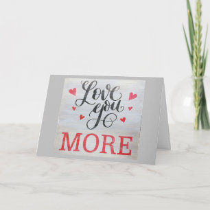 LIEBE SIE ***JEDEN TAG MEHR*** BIRTHTAGKARTE KARTE