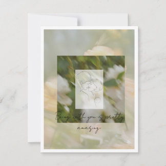 Liebe-Sie-Karte Dankeskarte