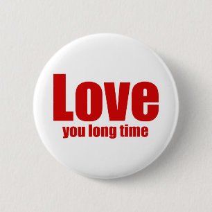 Liebe Sie Lange Zeit Valentinstag Button