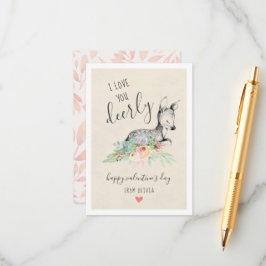 Liebe Sie liebliche Kinder Klassenzimmer Valentine Begleitkarte