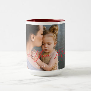 Liebe Sie Mama Danke Foto Tasse