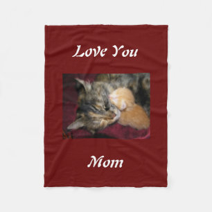 Liebe Sie Mama Fleecedecke