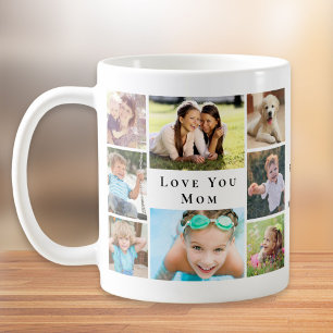 Liebe Sie Mama FotoCollage Kaffeetasse