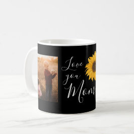 Liebe Sie Mama Fotos Sonnenblumen Kaffee Tasse