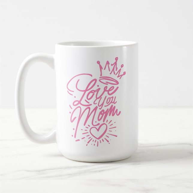 LIEBE SIE MAMA KAFFEETASSE (Links)