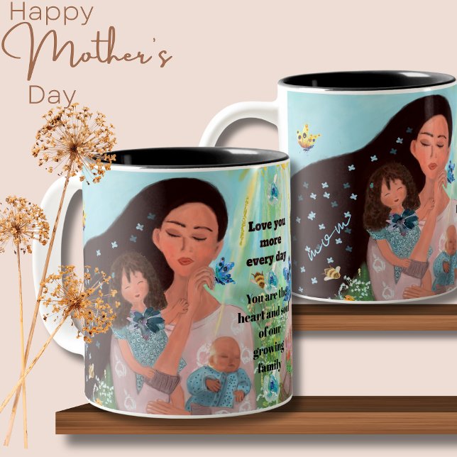 Liebe Sie Mama Mütter Tag Tasse (Love you Mom Mothers Day Mug)
