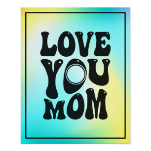 Liebe Sie Mama Muttertag Design-51727 Poster