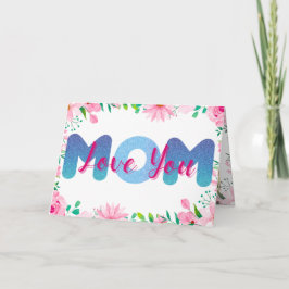 Liebe Sie Mama personalisiert Fotos Muttertagskart Karte