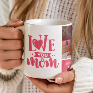 Liebe Sie Mama Rosa Muttertagsgeschenk Kaffeetasse