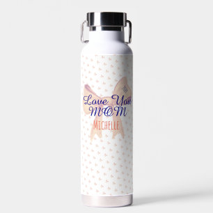 Liebe Sie Mama Skript Stilvolle Modern Mothers Day Trinkflasche