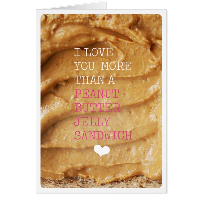 Liebe Sie mehr als Erdnussbutter-Gelee (Vorne)