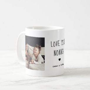 Liebe Sie Nonno   Zwei handgeschriebene Fotos Kaffeetasse