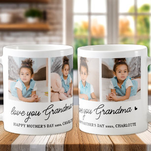 Liebe Sie Oma Custom Modern Simple 4 Foto Kaffeetasse