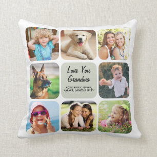 Liebe Sie Oma FotoCollage Kissen