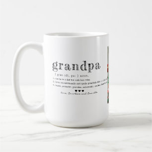 Liebe Sie Opa Tasse  Zwei handgeschriebene Fotos