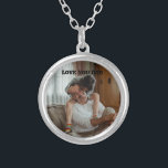 Liebe Sie Papa < personalisiertes Foto Silber plat Versilberte Kette<br><div class="desc">Liebe Sie Papa personilisierte Foto Halsketten ,  perfekte Geschenke für den Tag des Vaters,  Vater Geburtstag.</div>