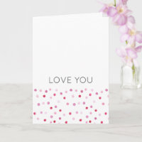 LIEBE SIE Pink Polka Dots NAME Sweet Artisan