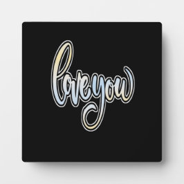 LIEBE SIE Plaque Fotoplatte