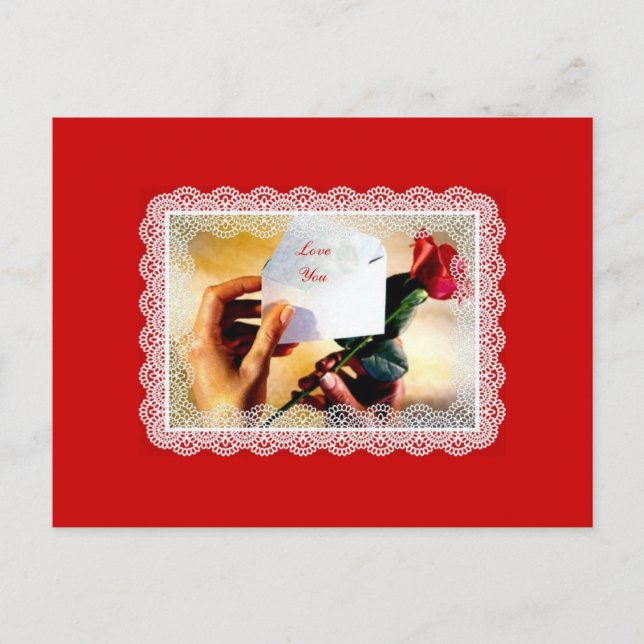Liebe Sie Postkarte (Vorderseite)