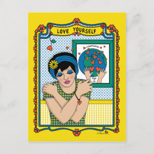 Liebe Sie selbst_B_ Postkarte