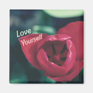 Liebe Sie selbst Esteem Tulip Magnet
