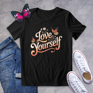 Liebe Sie selbst Monarch Butterfly Shirt